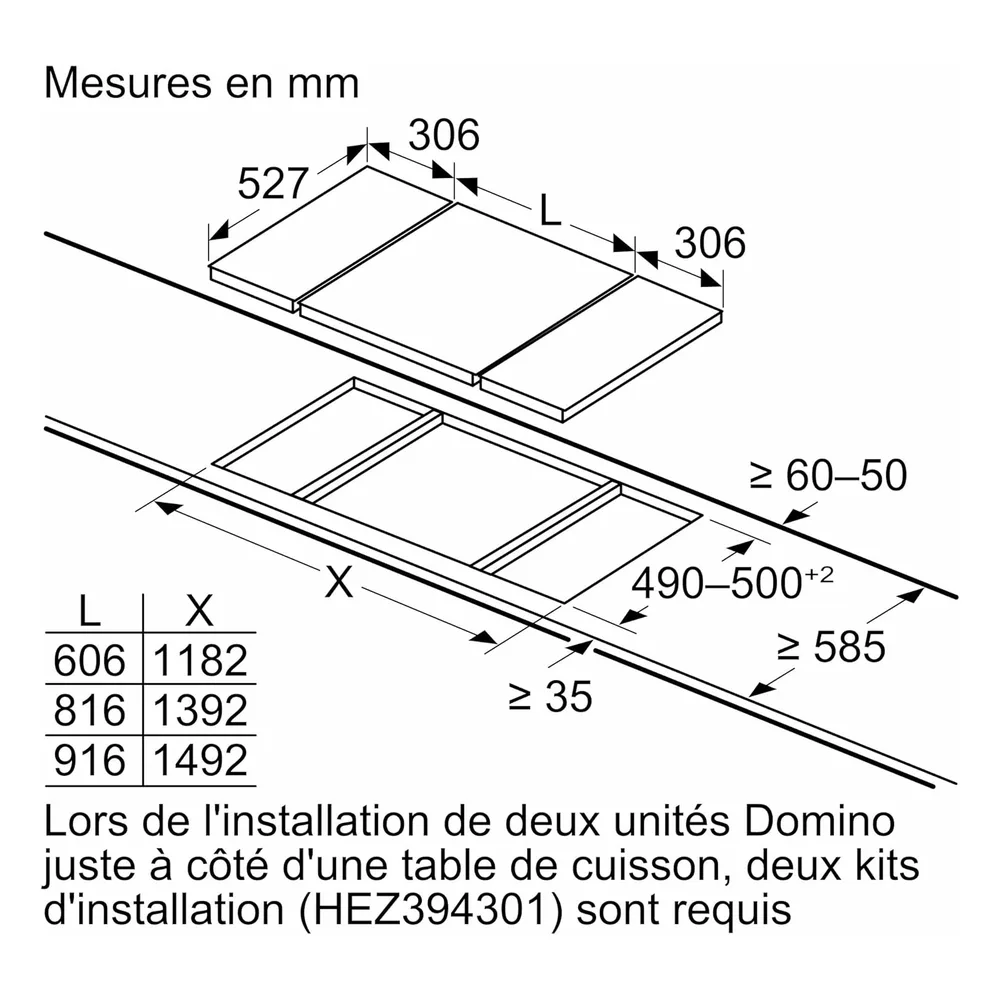 Bosch Plaque à induction PIB375FB1E