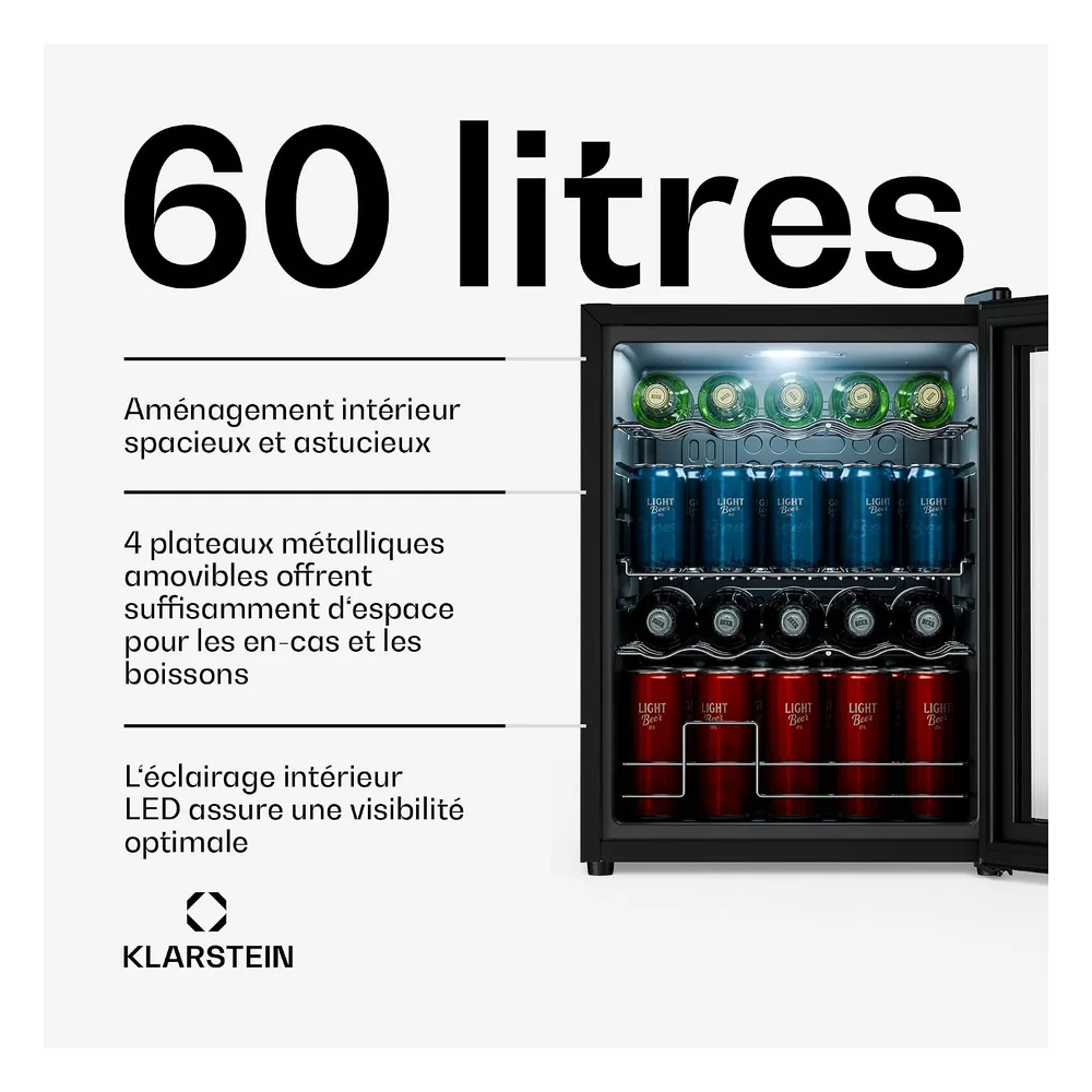 Klarstein Réfrigérateur 48SR