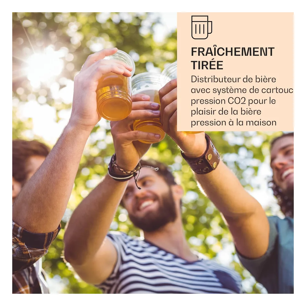 Klarstein Tireuse à bière 7FZW