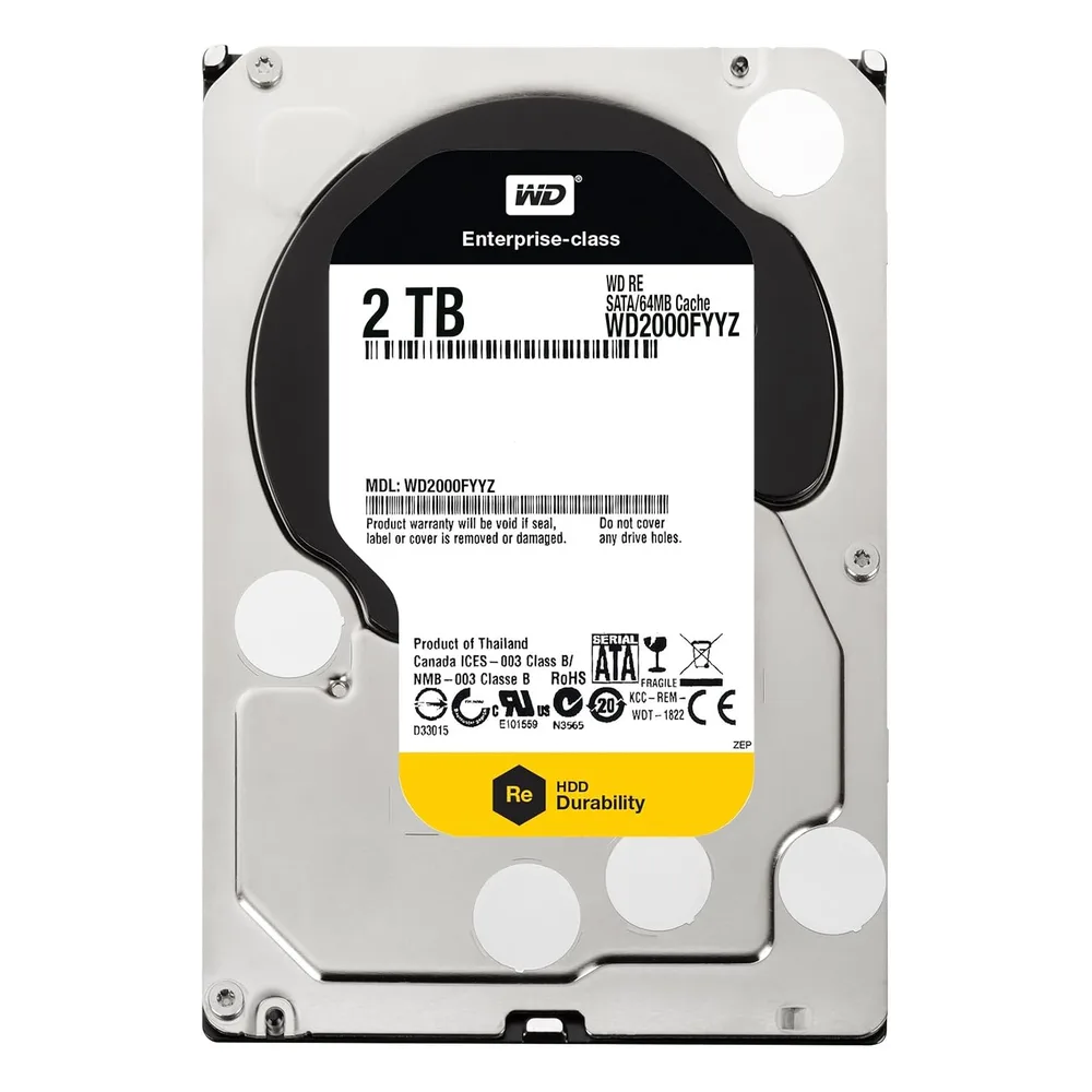 Western Digital Disque dur 2 To WD2000FYYZ