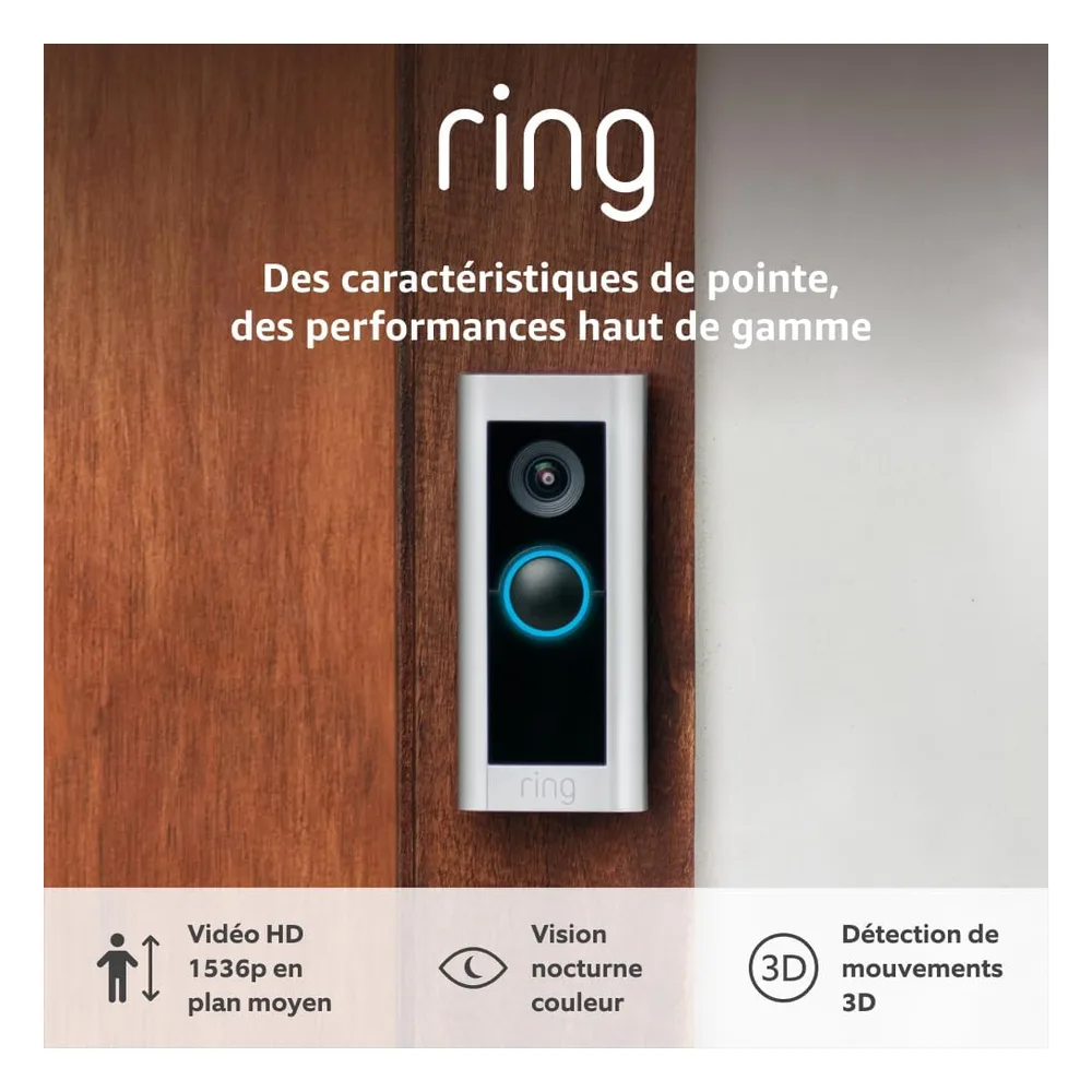 Ring Sonnette vidéo 30-day