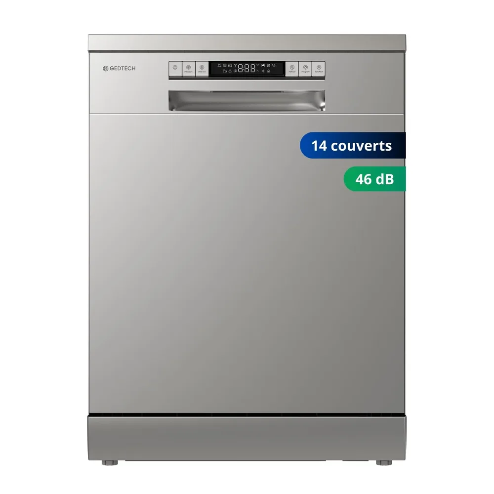 GEDTECH Lave-vaisselle 14 couverts GLV1446SL