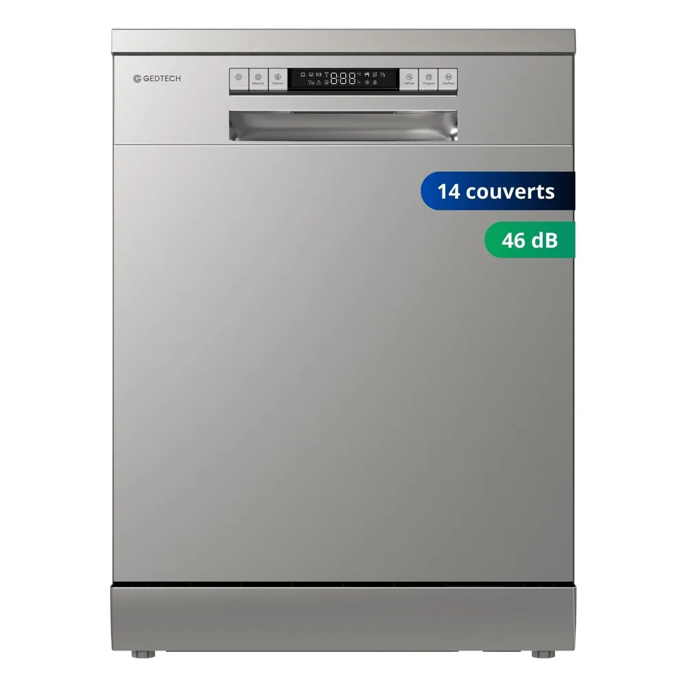 GEDTECH Lave-vaisselle 14 couverts GLV1446SL