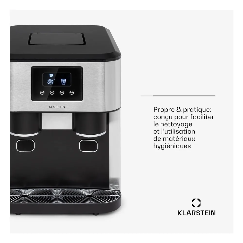Klarstein Machine à glaçons