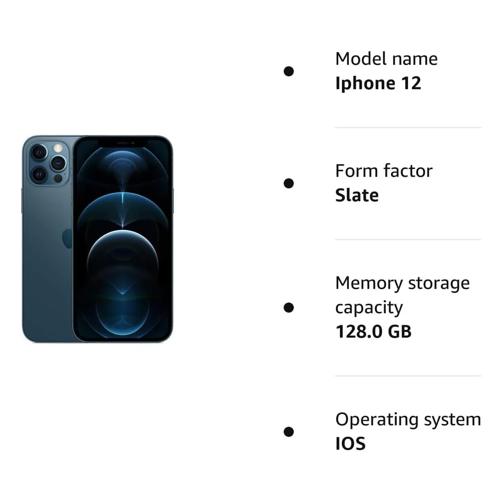 Apple iPhone 12 Pro 128 Go