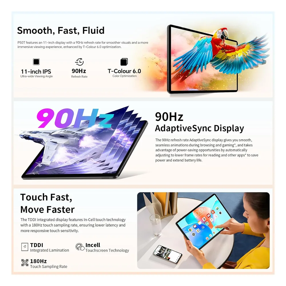 TECLAST Tablette 8000mAh 11"