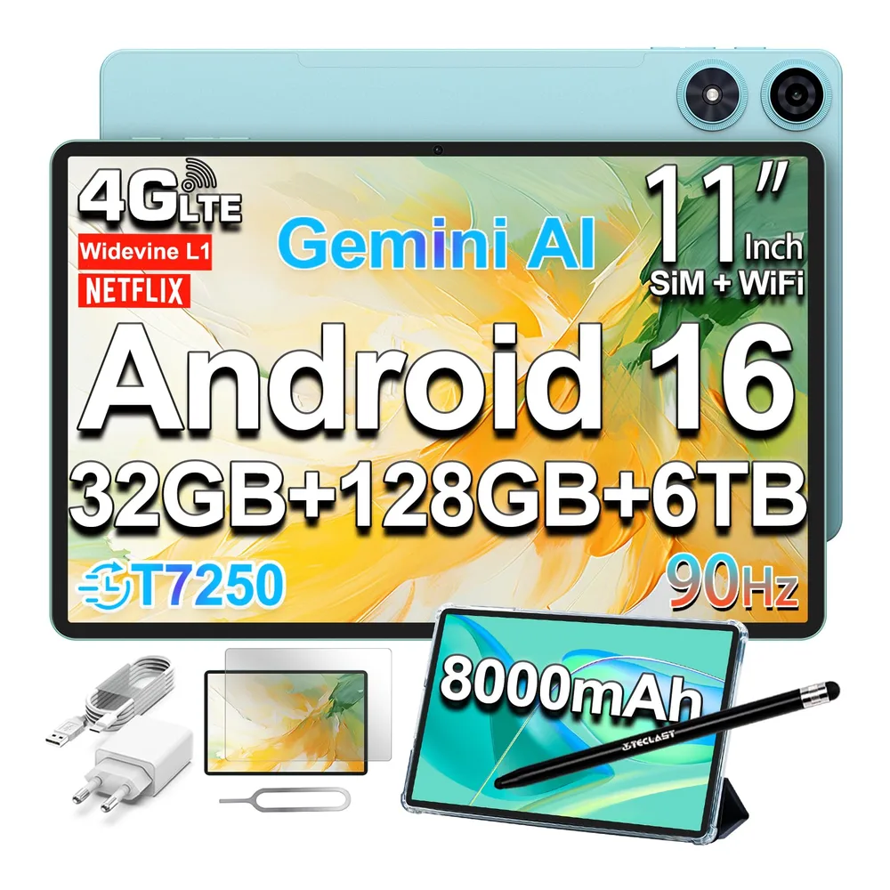 TECLAST Tablette 8000mAh 2026