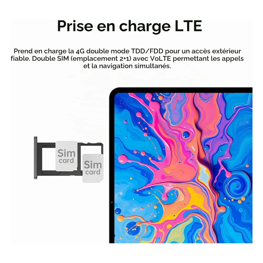 TECLAST Tablette 20GB+256GB