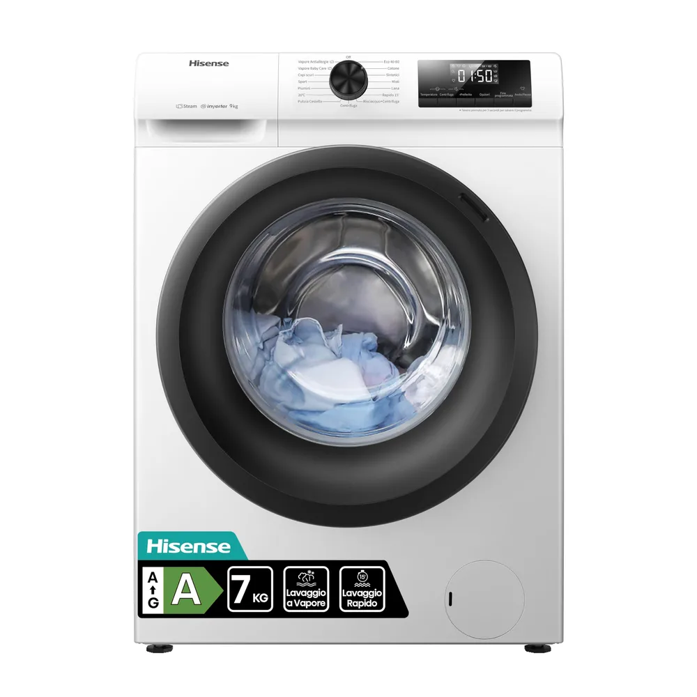 Hisense Lave-linge 7 kg WFQE7012EVM