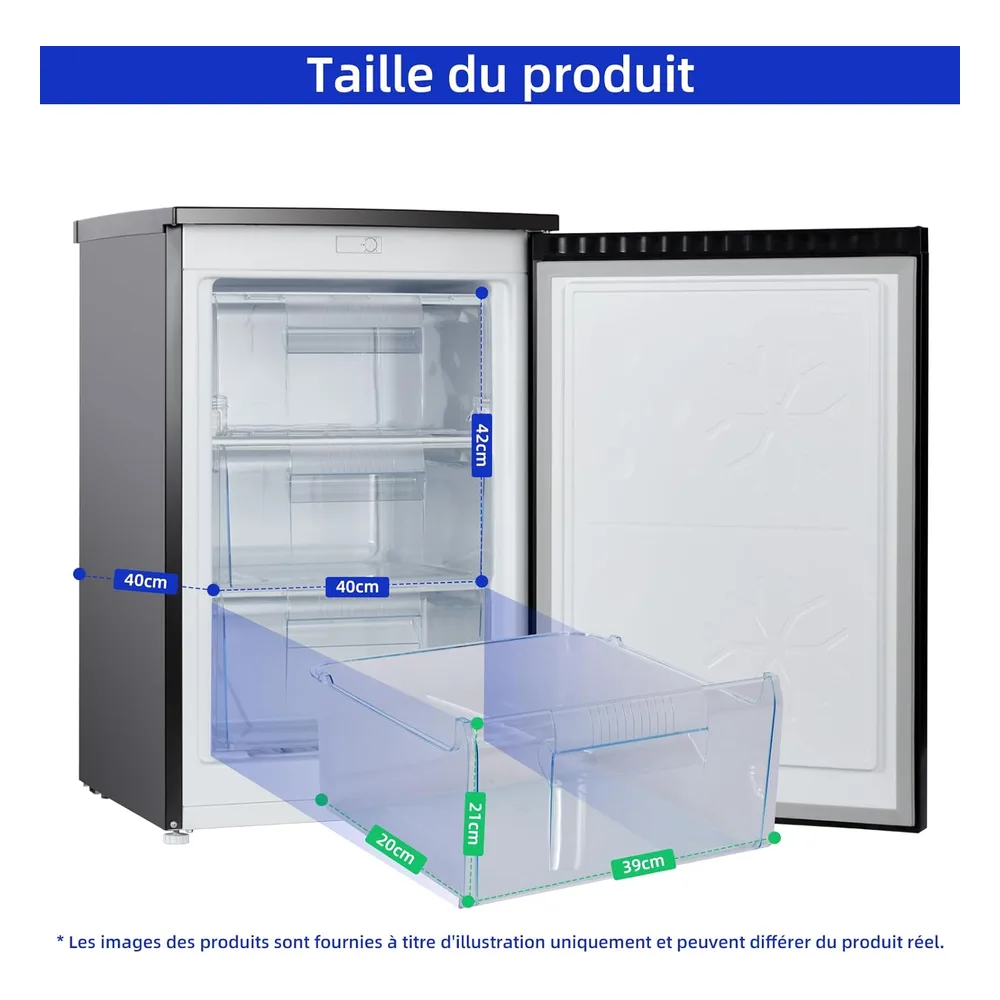 CHiQ Congélateur 85 L CSD90D4D