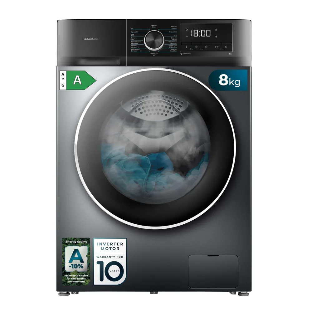 Cecotec Lave-linge 8 kg