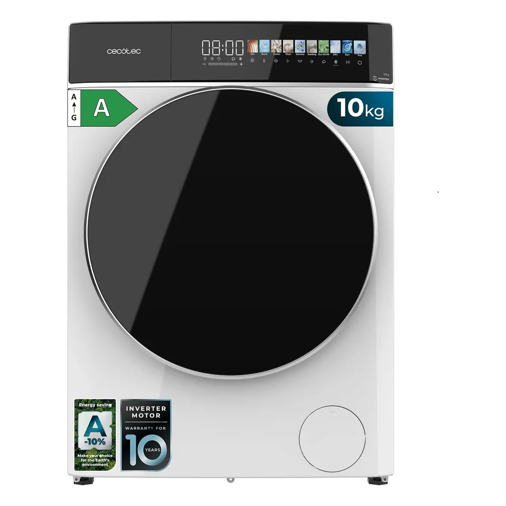 Cecotec Lave-linge 10 kg