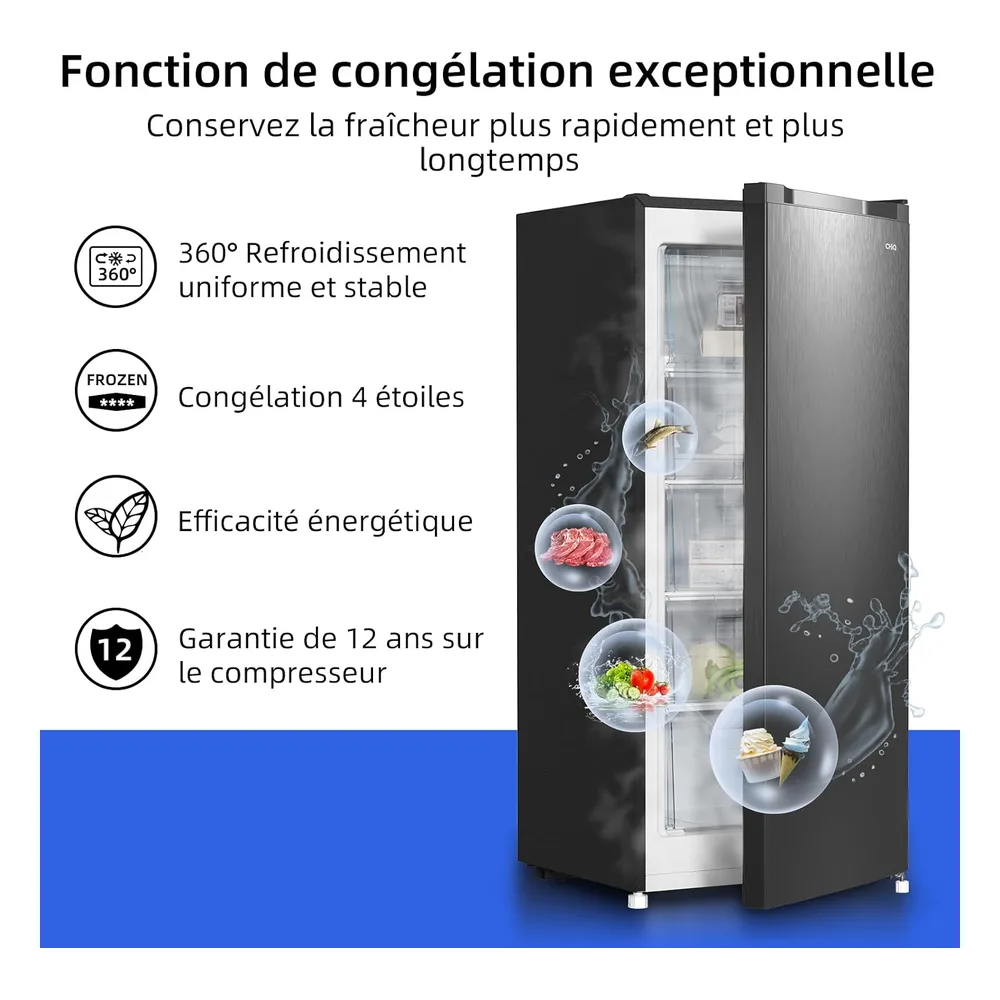 CHiQ Congélateur 145 L FSD160D4E