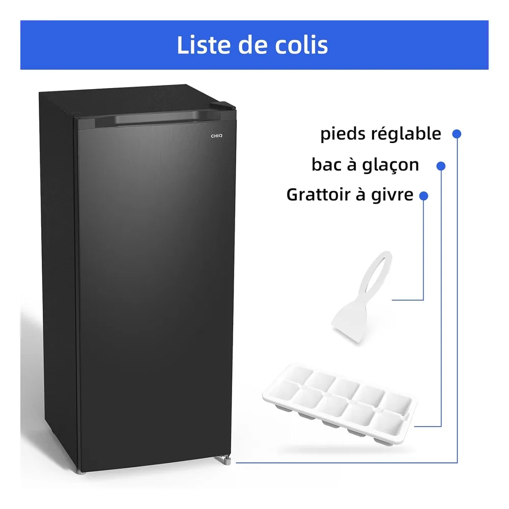 CHiQ Congélateur 145 L FSD160D4E