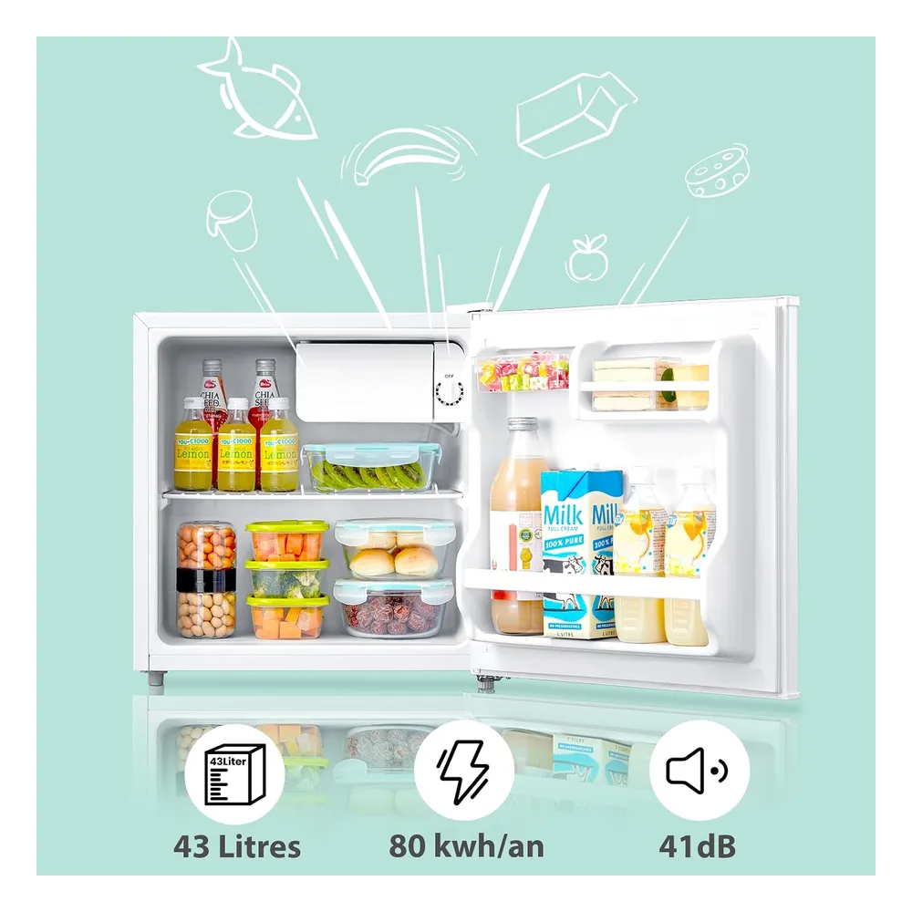 Comfee Réfrigérateur 43 L RCD50WH2