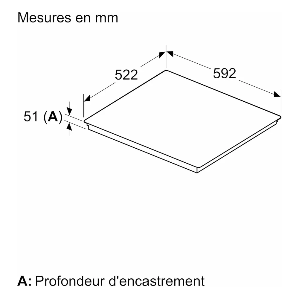 Bosch Plaque à induction PIJ631HB1E