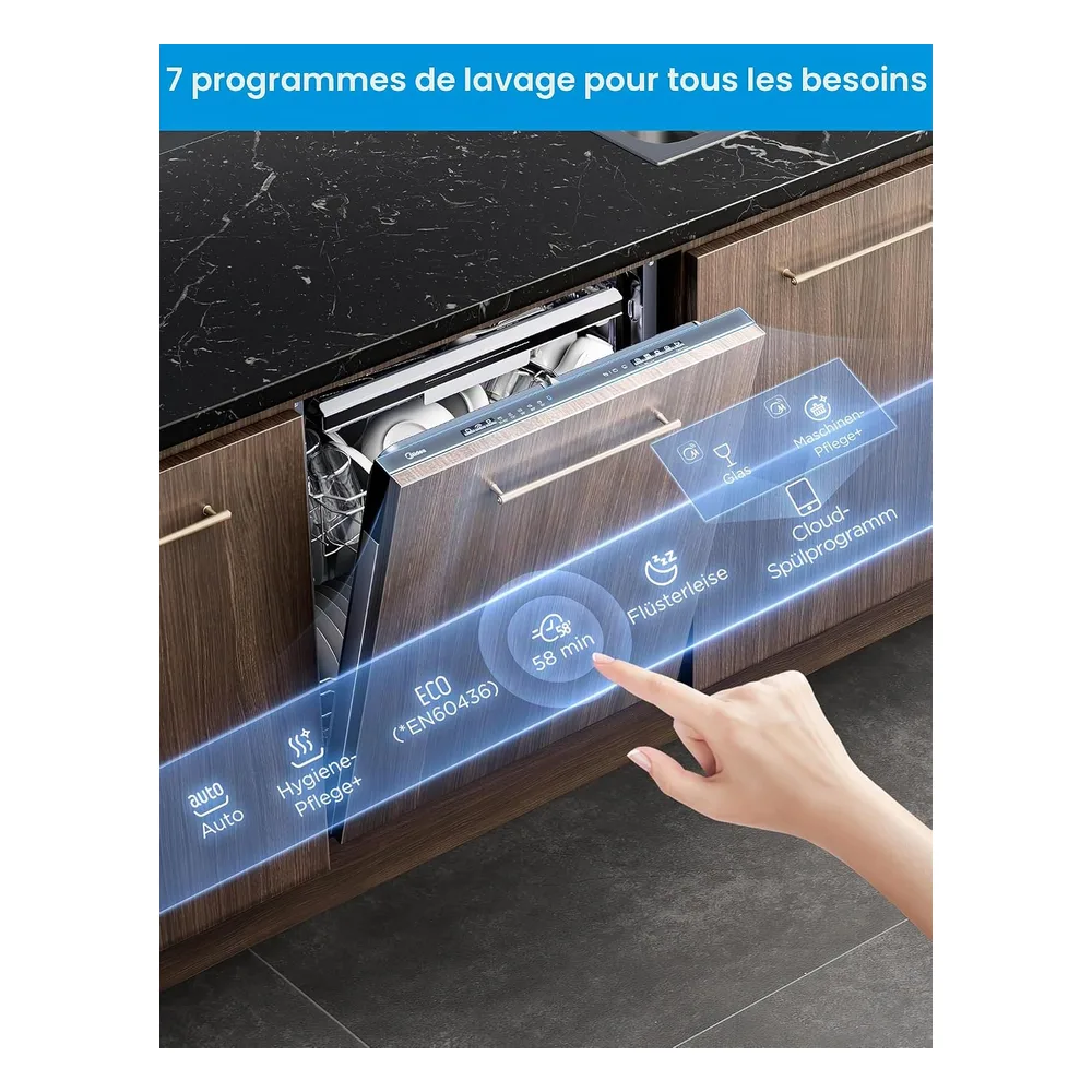 Midea Lave-vaisselle 14 couverts RZ4V