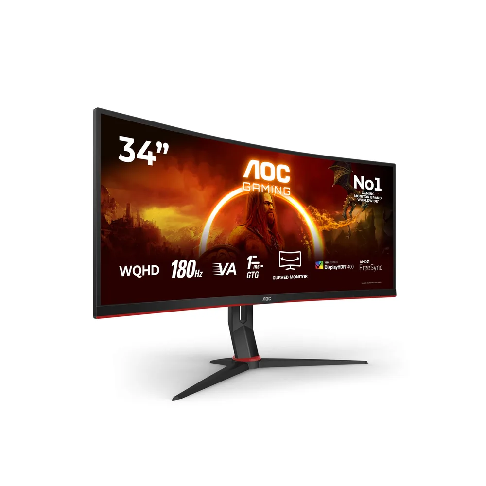AOC Écran PC 34" CU34G2XP