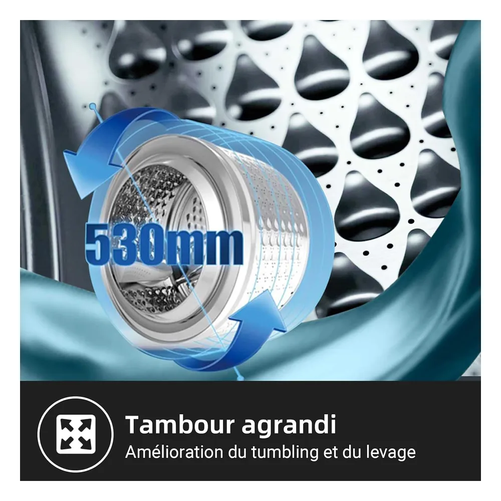 CHiQ Lave-linge 8 kg CFL80-14586IM3XA