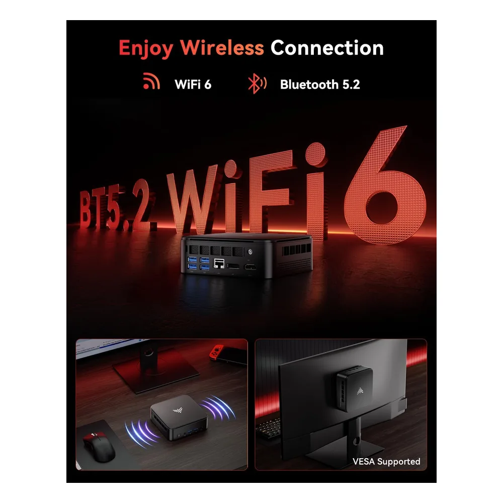 NiPoGi Mini PC 16GB\*2
