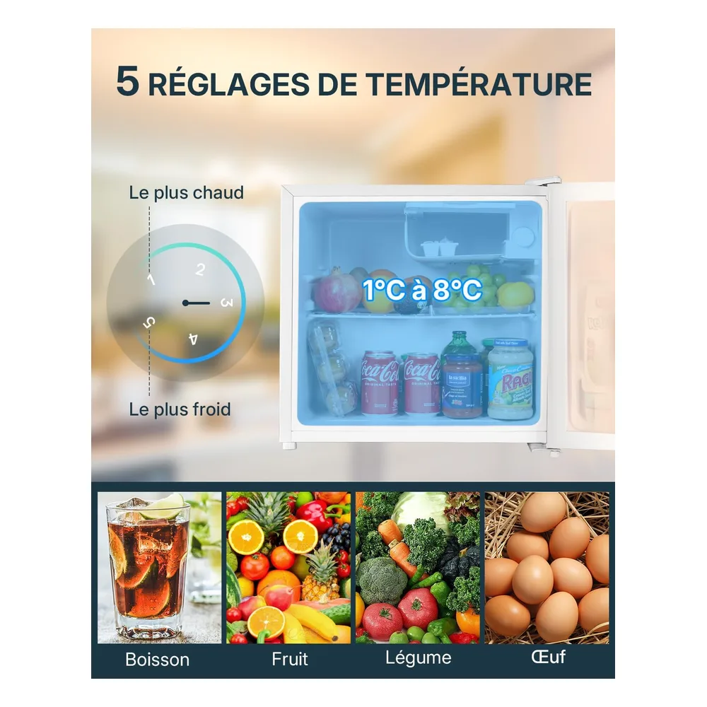 Upstreman Réfrigérateur 46 L
