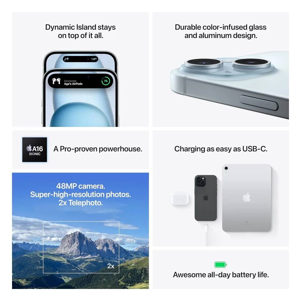 Apple iPhone 15 Plus 128 Go