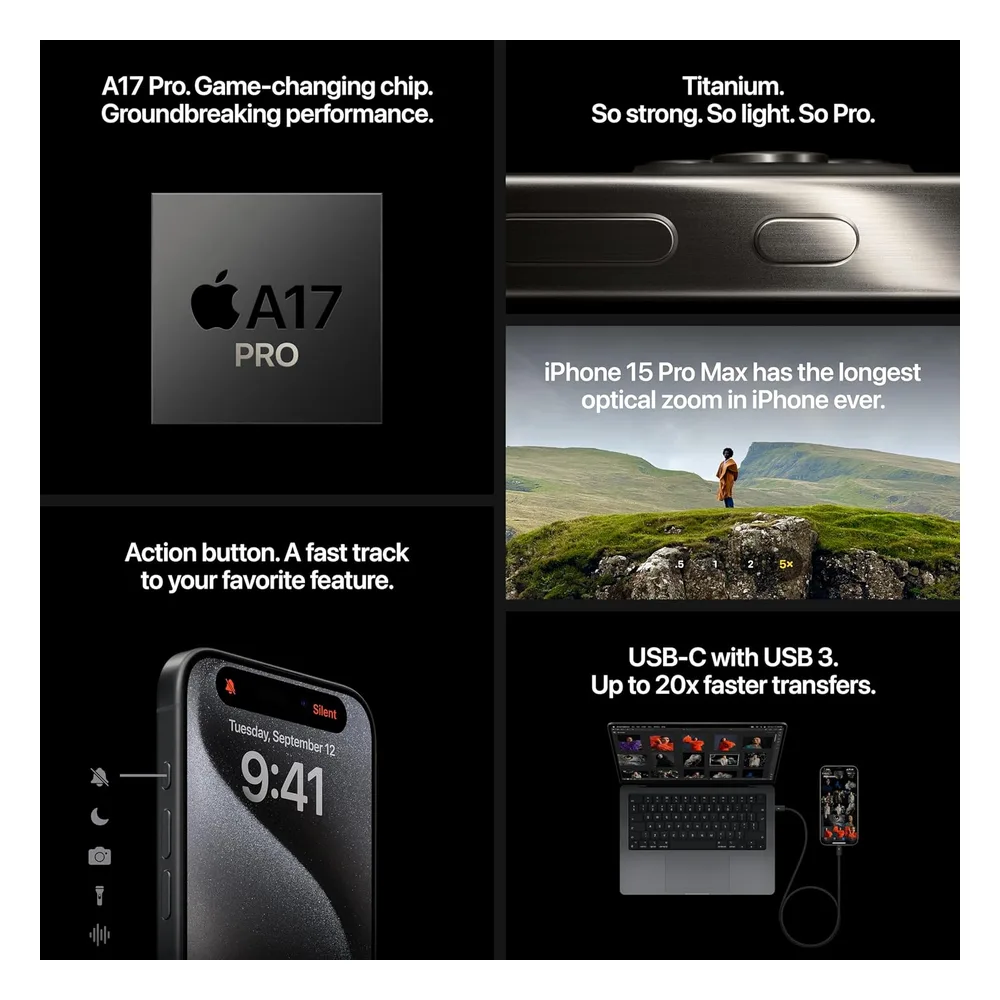 Apple iPhone 15 Pro Max 256 Go