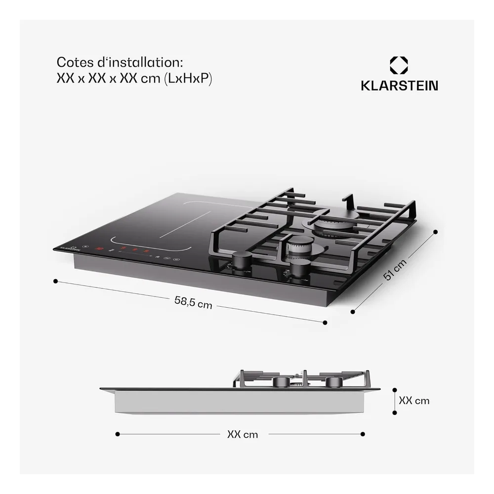 Klarstein Plaque de cuisson