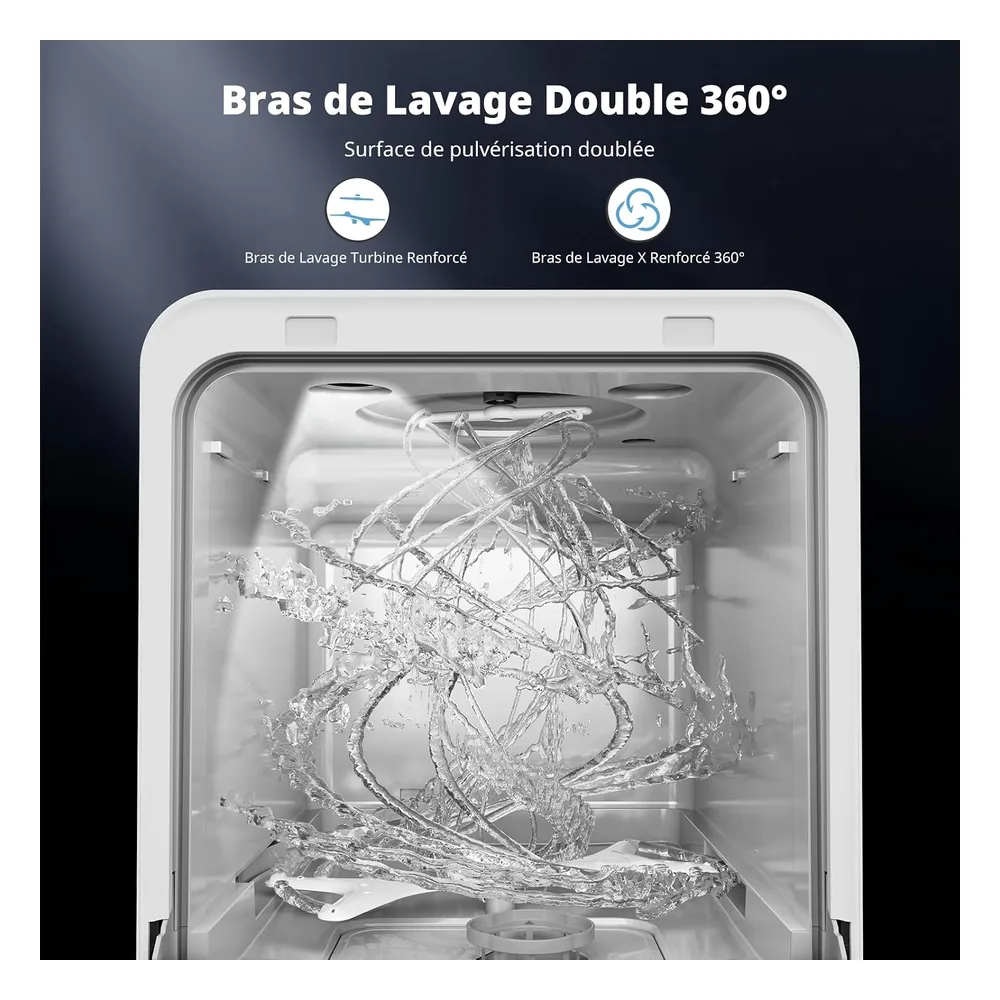AIRMSEN Lave-vaisselle PWZ6