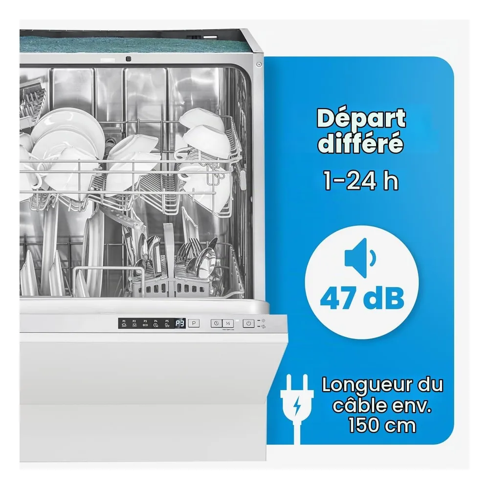 Bomann Lave-vaisselle 14 couverts