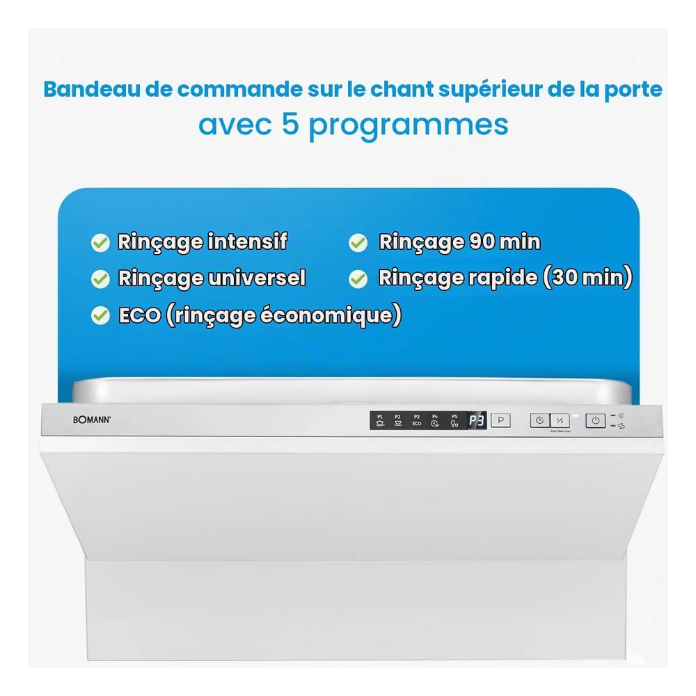 Bomann Lave-vaisselle 14 couverts