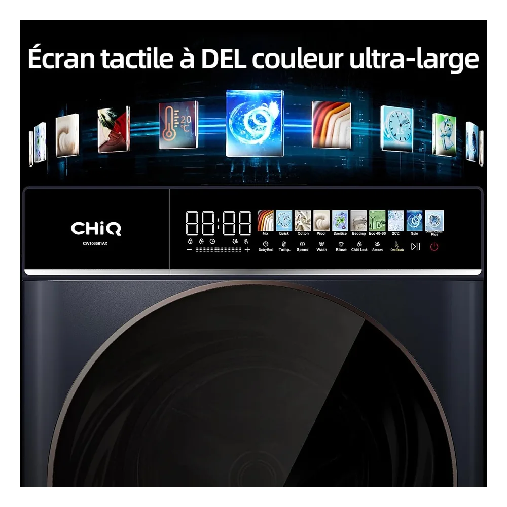 CHiQ Lave-linge 10 kg CW106581AX