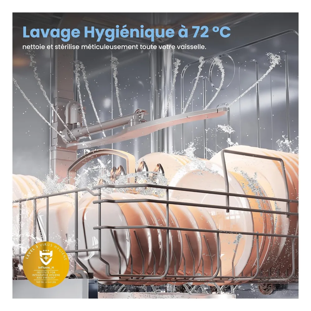 Comfee Lave-vaisselle 10 couverts CDWEF1034BW