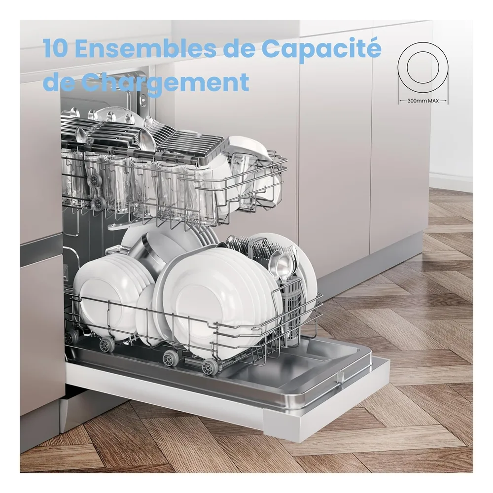 Comfee Lave-vaisselle 10 couverts CDWEF1034BW