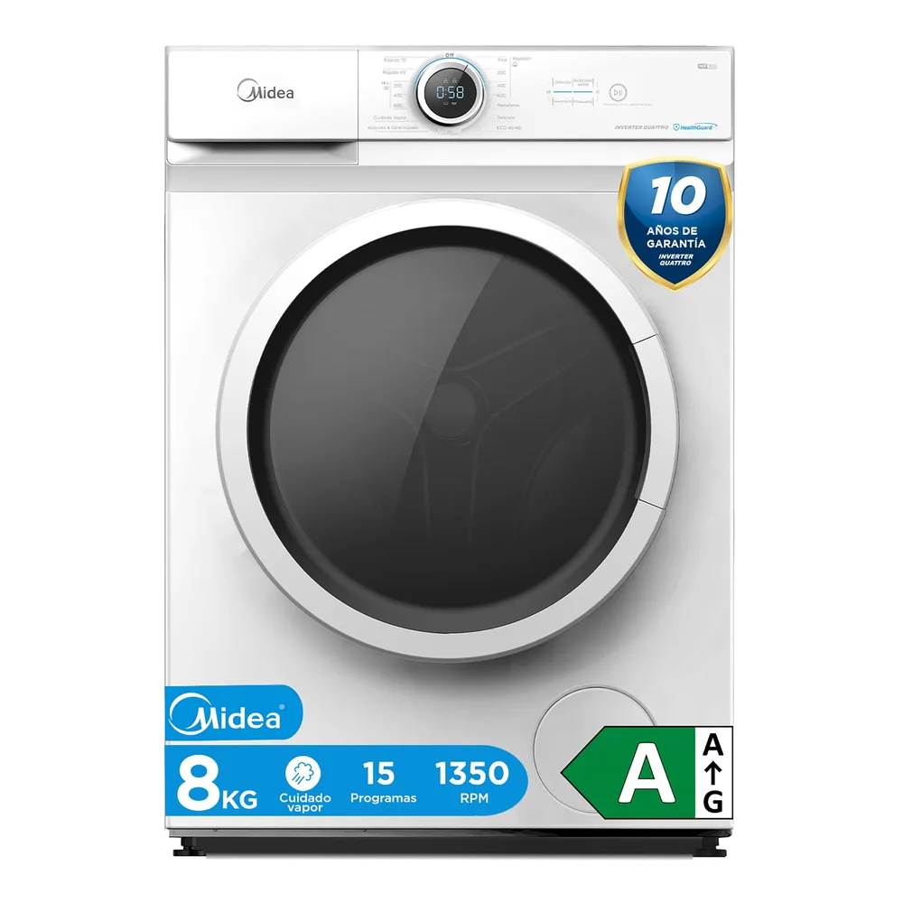 Midea Lave-linge 8 kg
