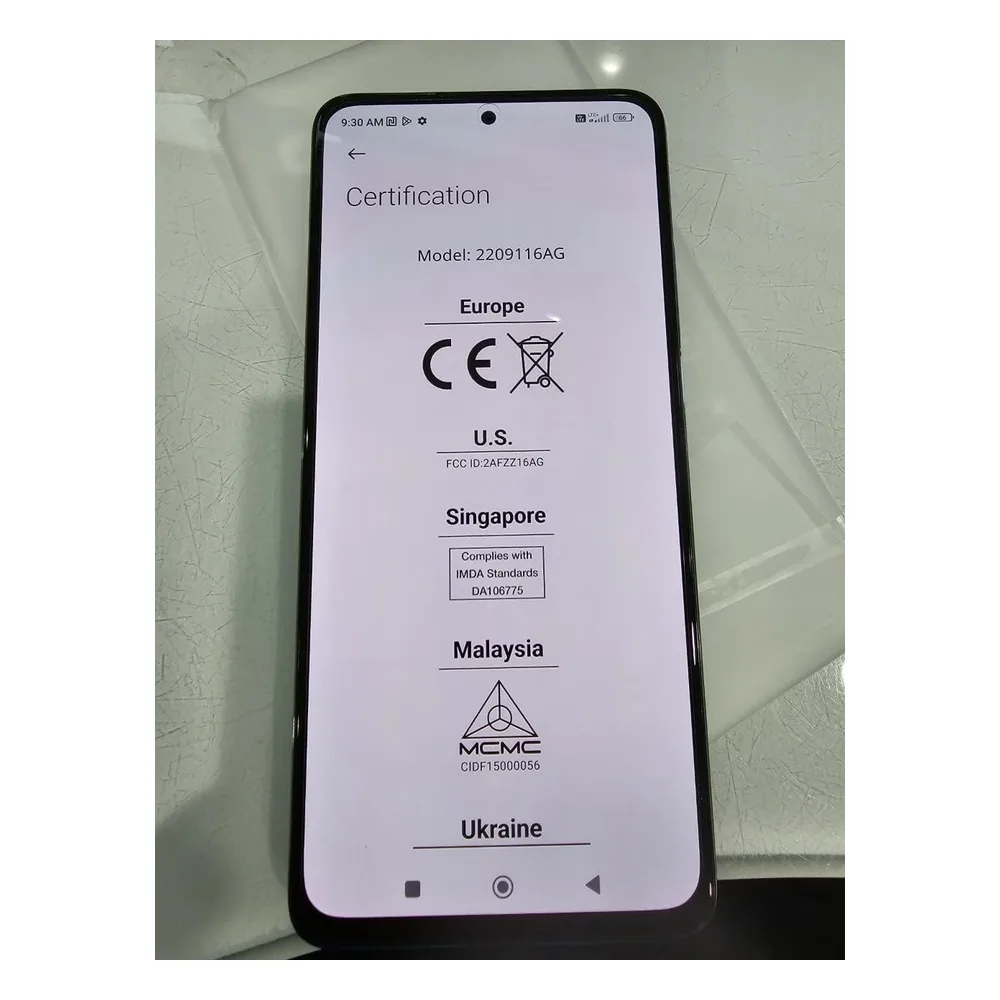 Xiaomi Smartphone 256 Go 4980mAh
