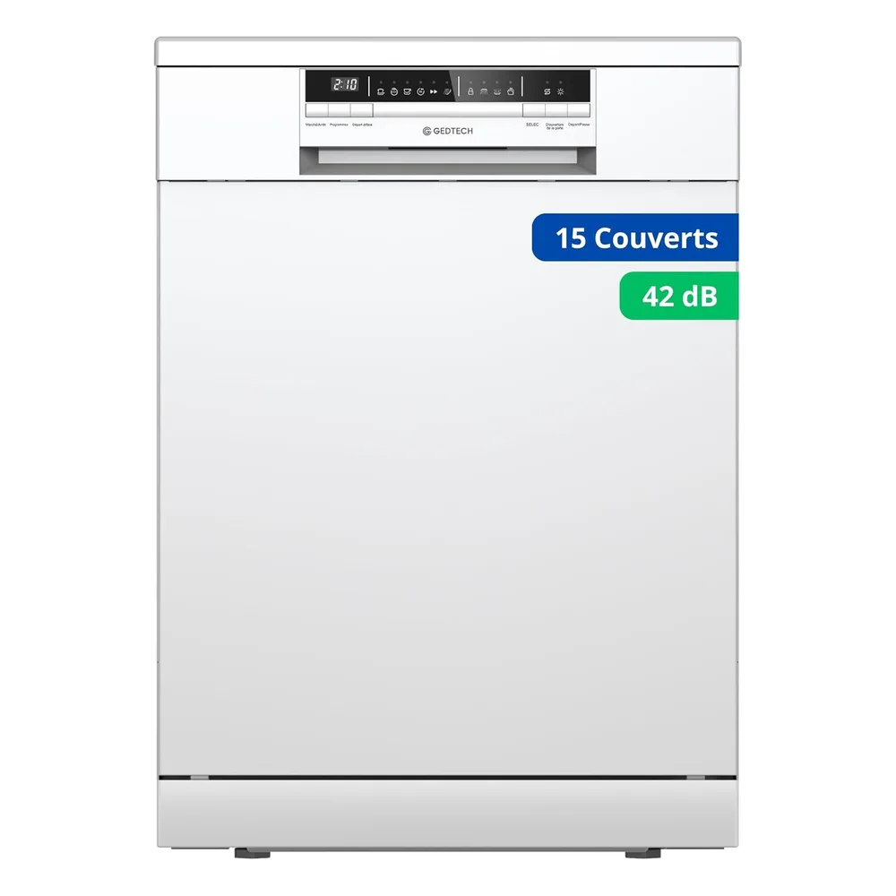 GEDTECH Lave-vaisselle GLV1542WH