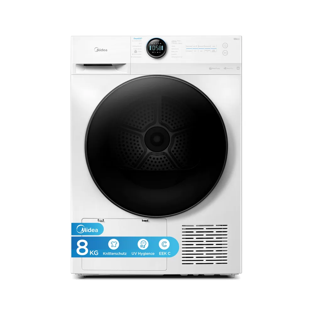 Midea Sèche-linge pompe à chaleur 8 kg MD20EH80WB-A3