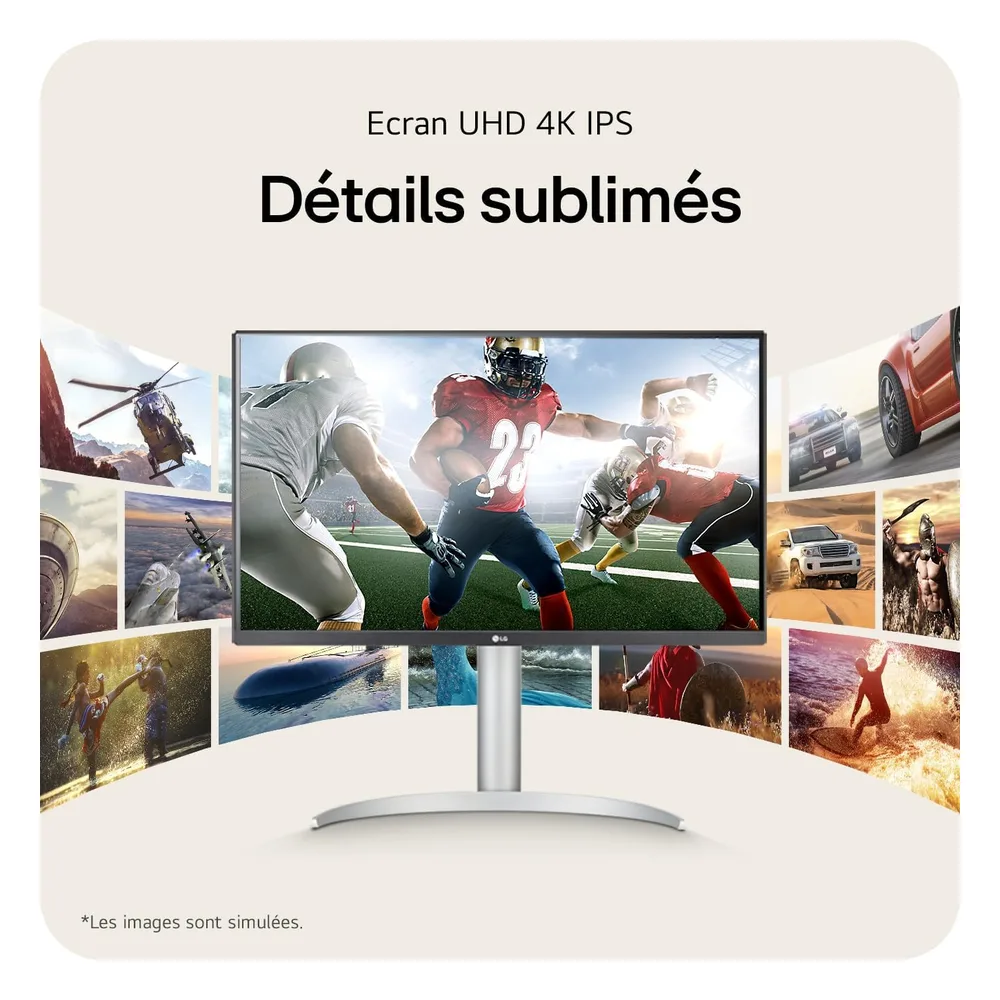 LG Écran PC 27" 27UP850K-W