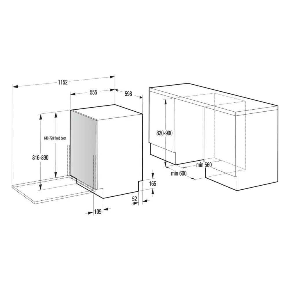 Hisense Lave-vaisselle 16 couverts HV693A65AD