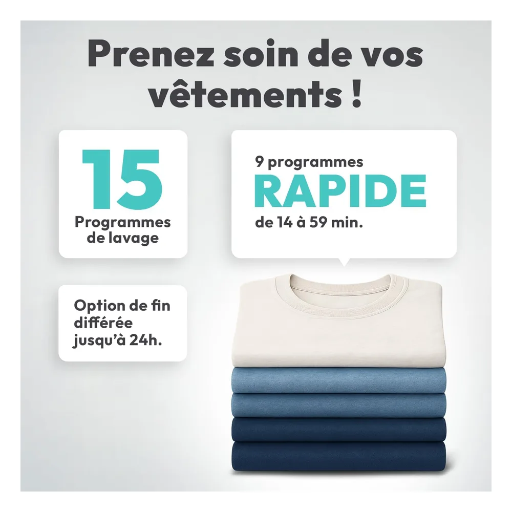 Candy Lave-linge 8 kg 148TMBBE