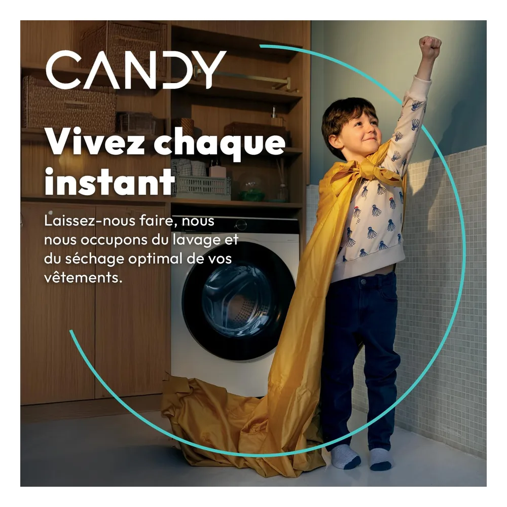 Candy Lave-linge 8 kg 148TMBBE