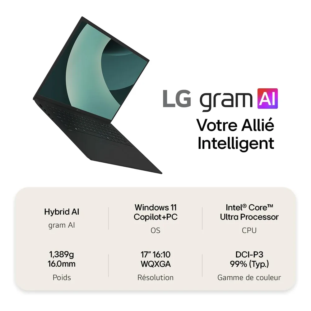 LG PC portable 2 To 17Z90TL-G.AU8BF