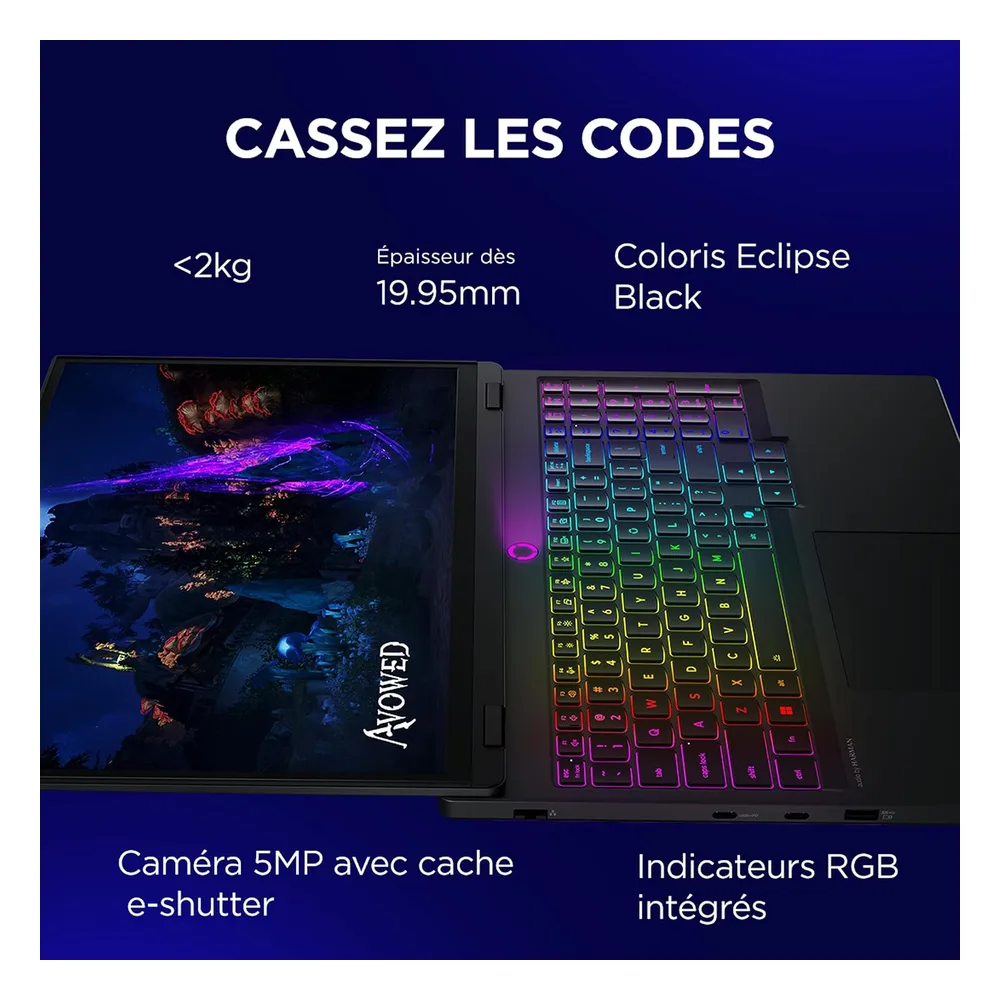 Lenovo PC portable gaming 1 To i7-13650HX