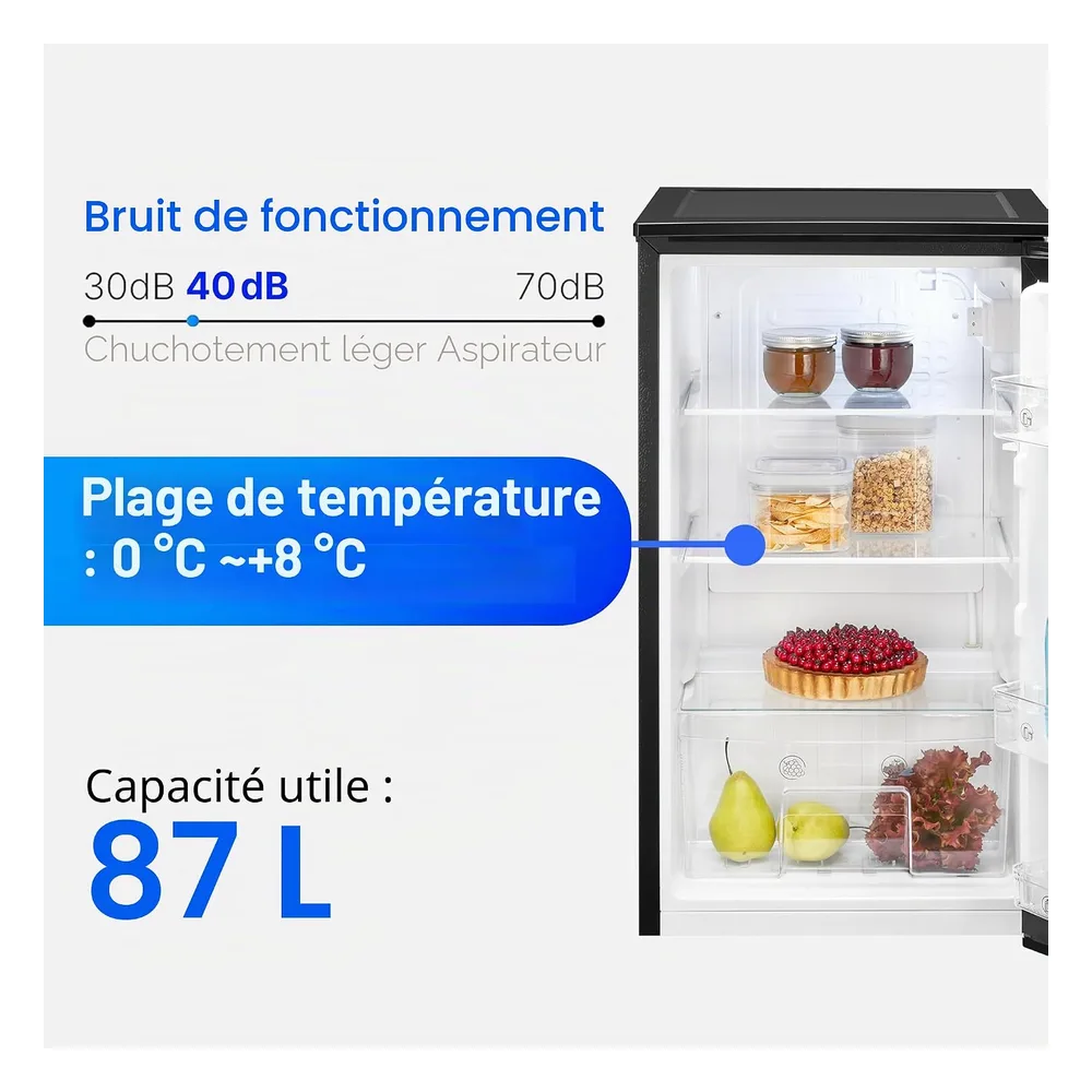 Bomann Réfrigérateur 87 L