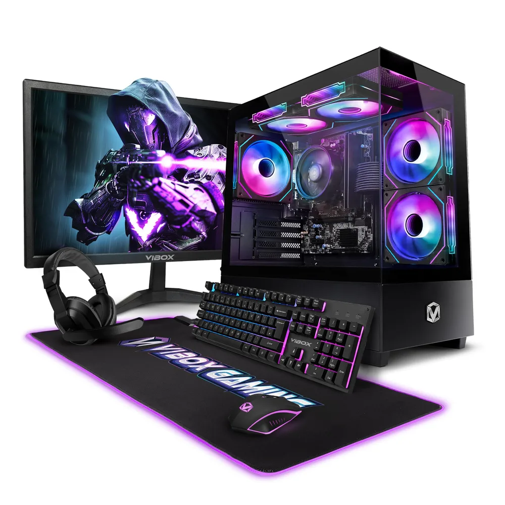 VIBOX PC de bureau gaming 480GB