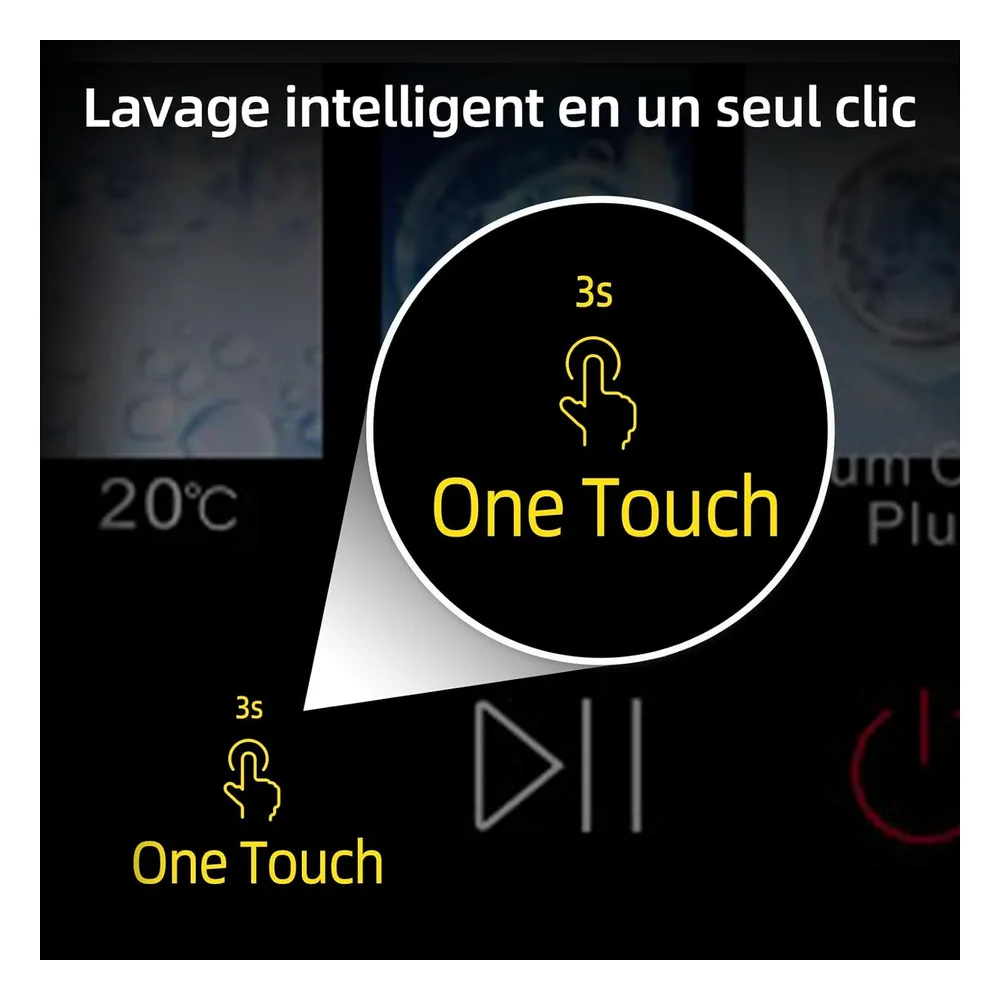 CHiQ Lave-linge 8 kg CW086581AX