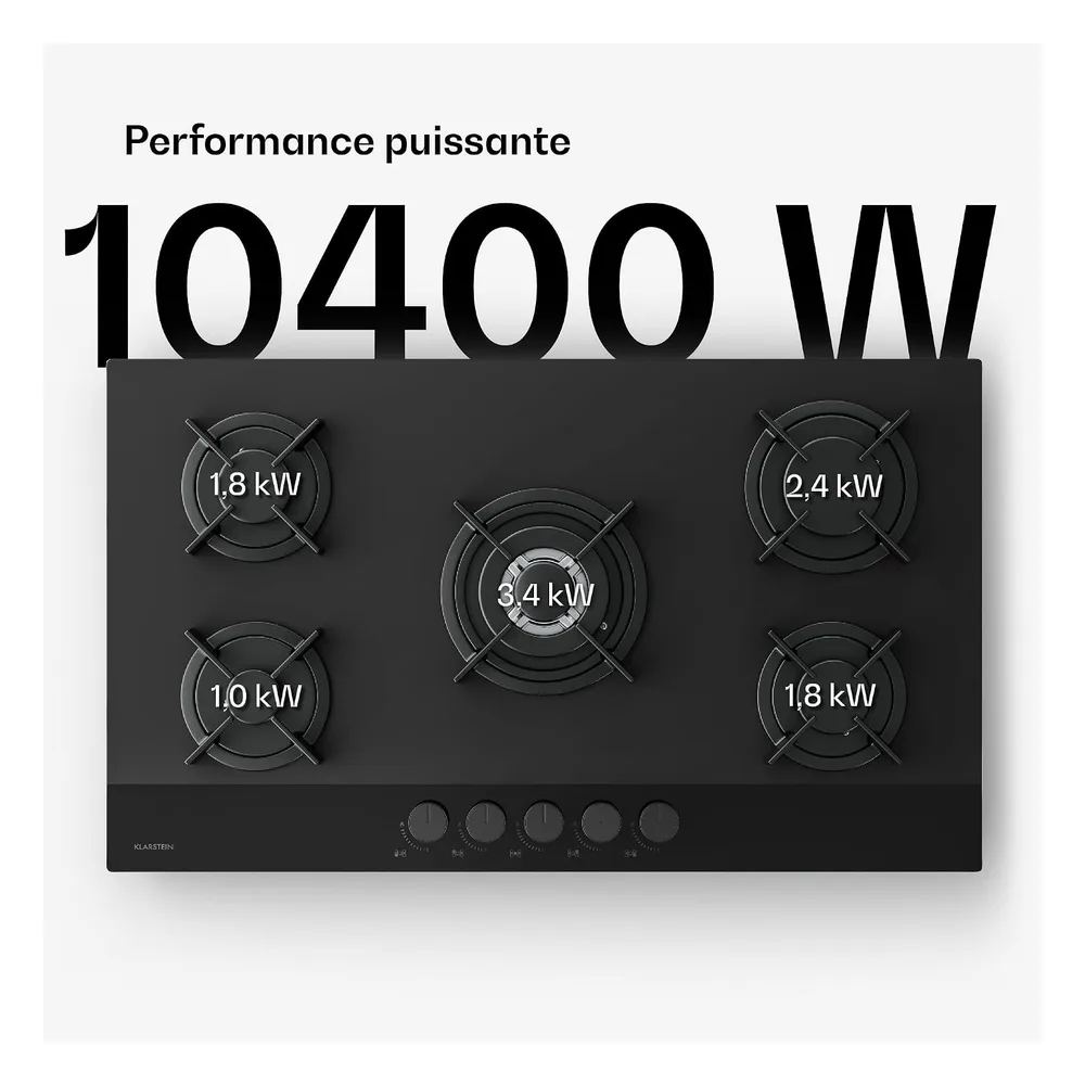 Klarstein Plaque de cuisson gaz VZ7Z