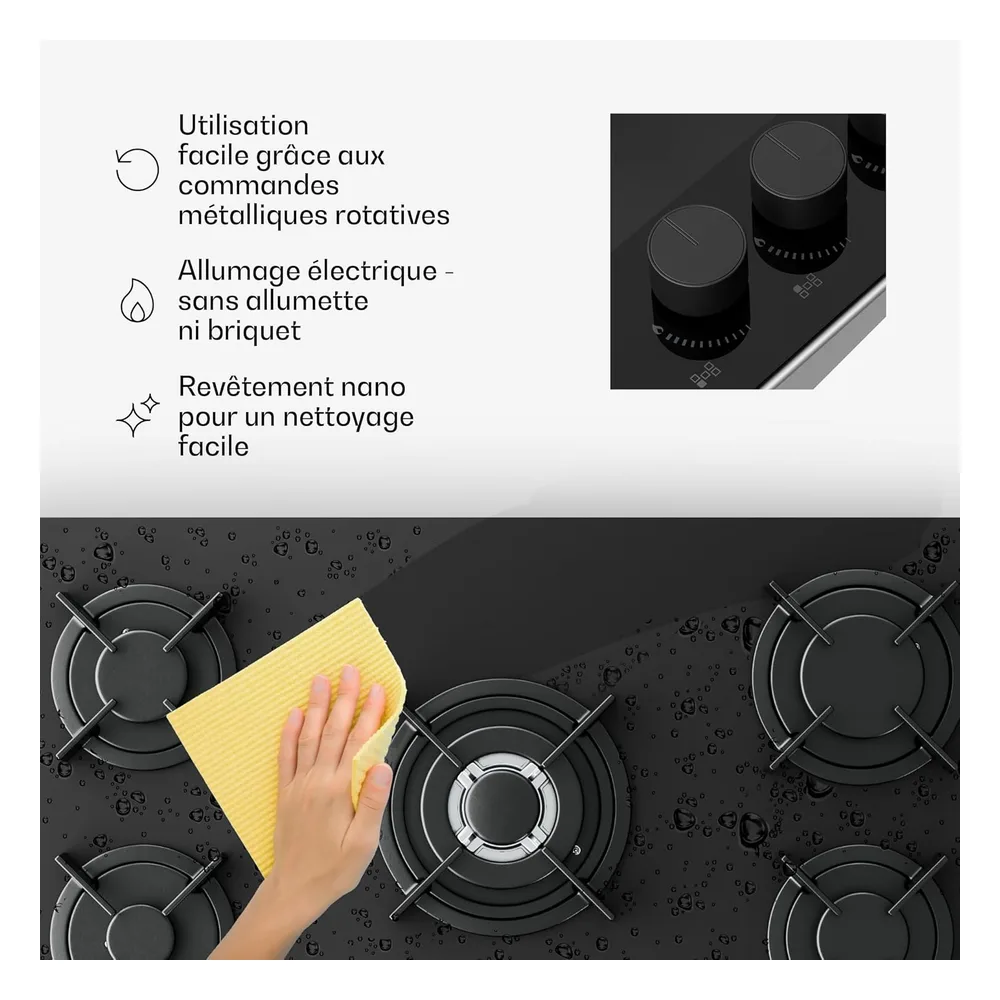 Klarstein Plaque de cuisson gaz VZ7Z