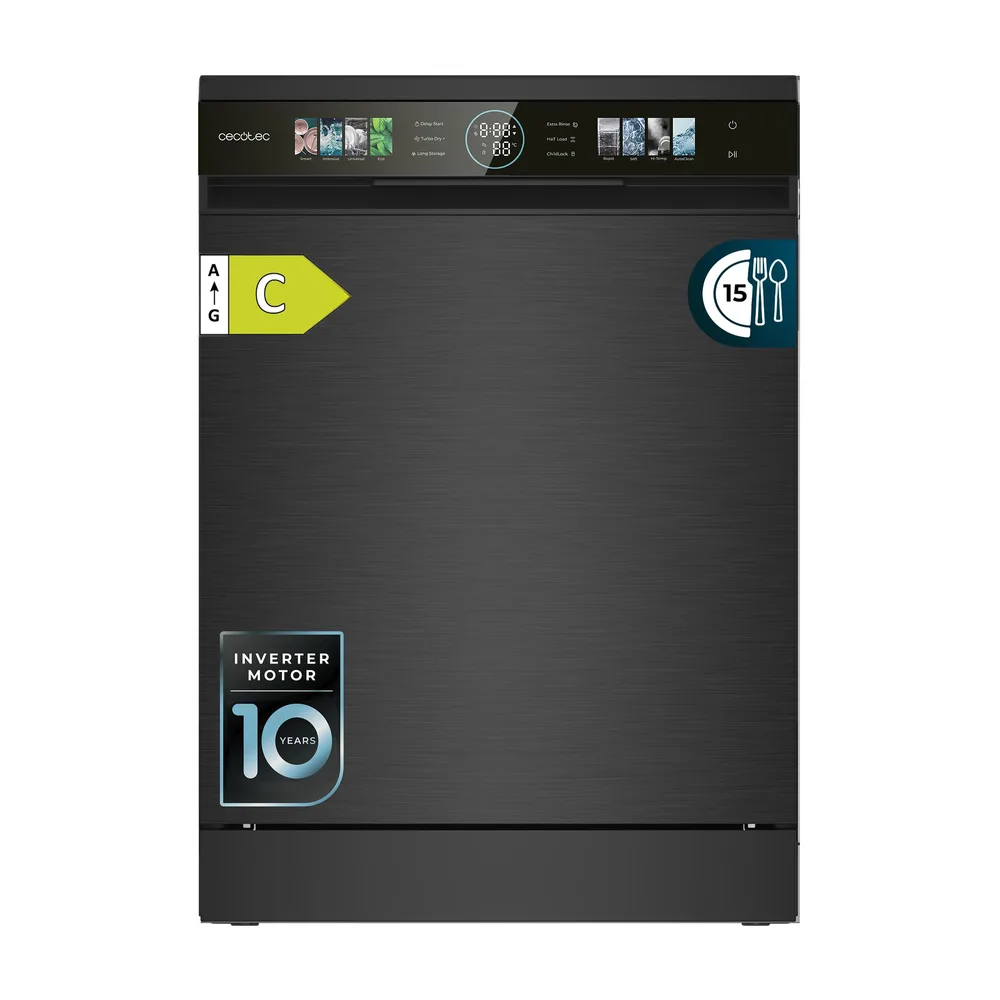 Cecotec Lave-vaisselle 15 couverts GQXH